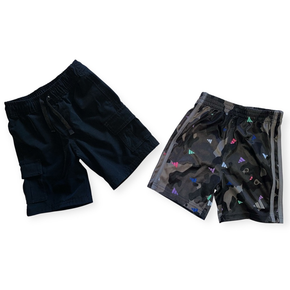 Toddler Adidas/Cat & Jack Shorts Bundle
